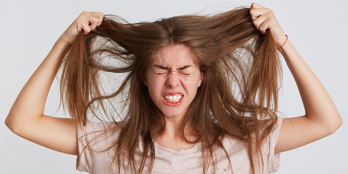Estresse pode causar queda de cabelos