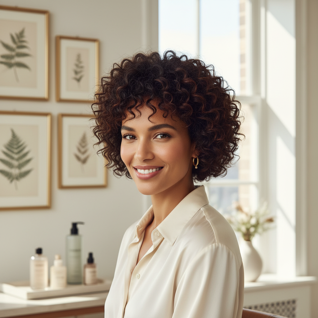 Cabelos Curtos - Twist Out